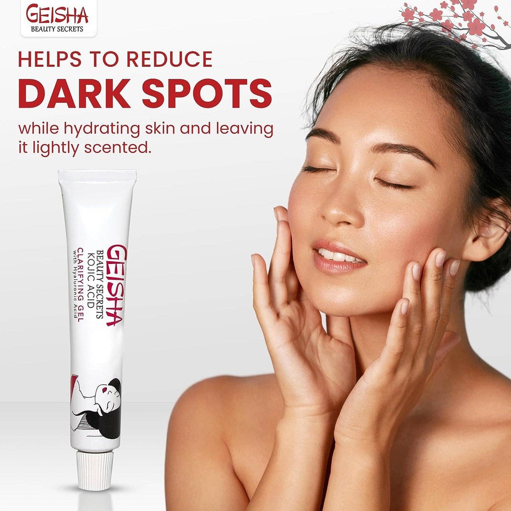 Gel aclarador Geisha con ácido kójico y ácido hialurónico 30 g
