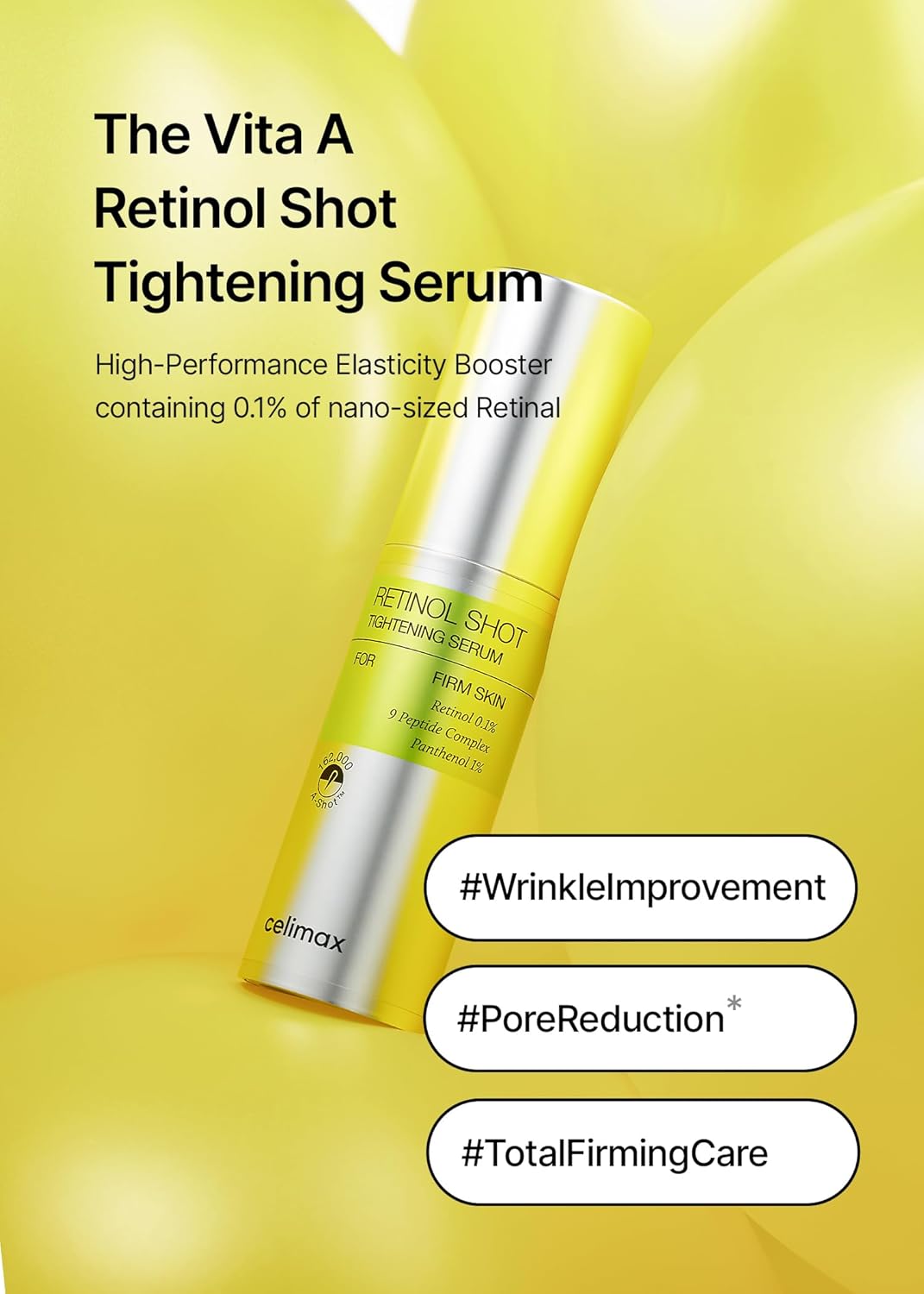 Sérum reafirmante de retinol de Celimax