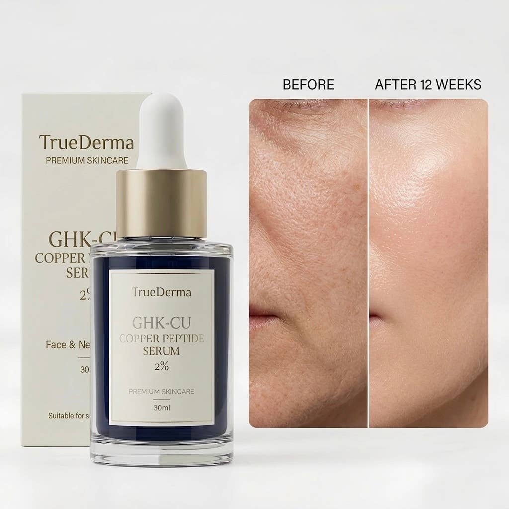 Sérum de péptido de cobre GHK‑Cu al 2 % – Sin fragancia 30 ml