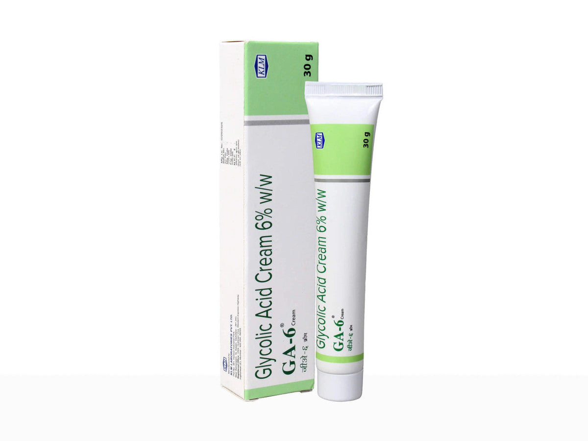 Glycolic Acid Cream 6% - Exfoliation & Pigmentation