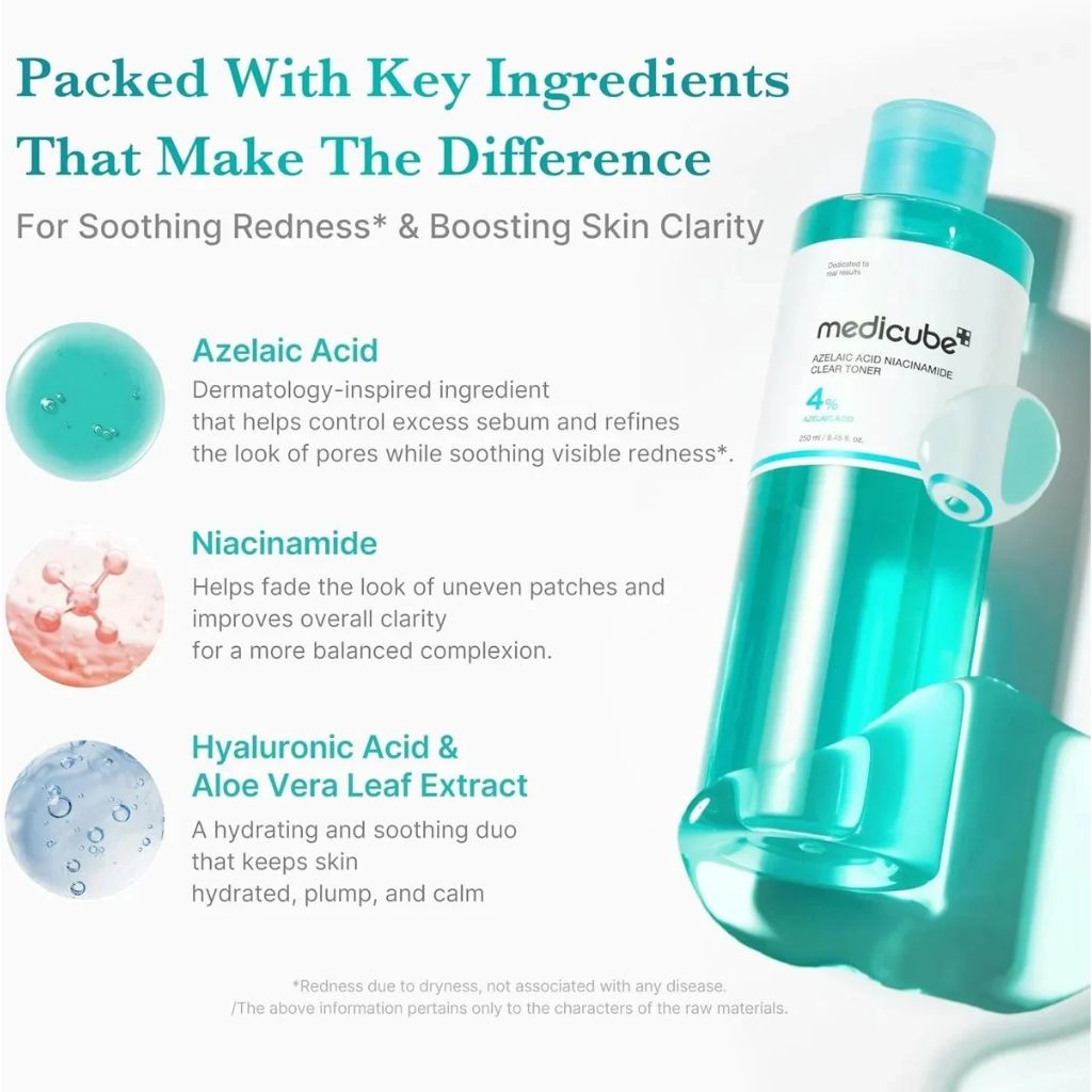 Medicube  Azelaic Acid Niacinamide Clear Toner