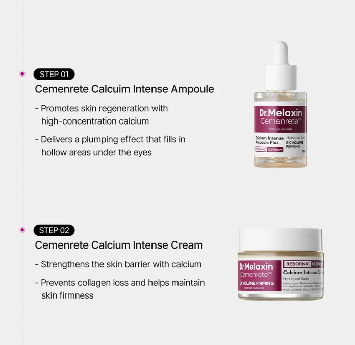 DR MELAXIN Cemenrete Crema Voluminizadora de Calcio