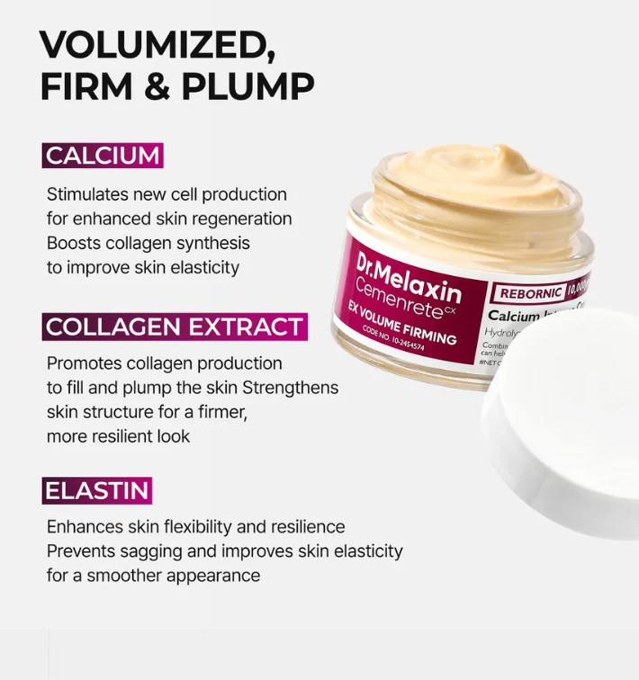 DR MELAXIN Cemenrete Crema Voluminizadora de Calcio