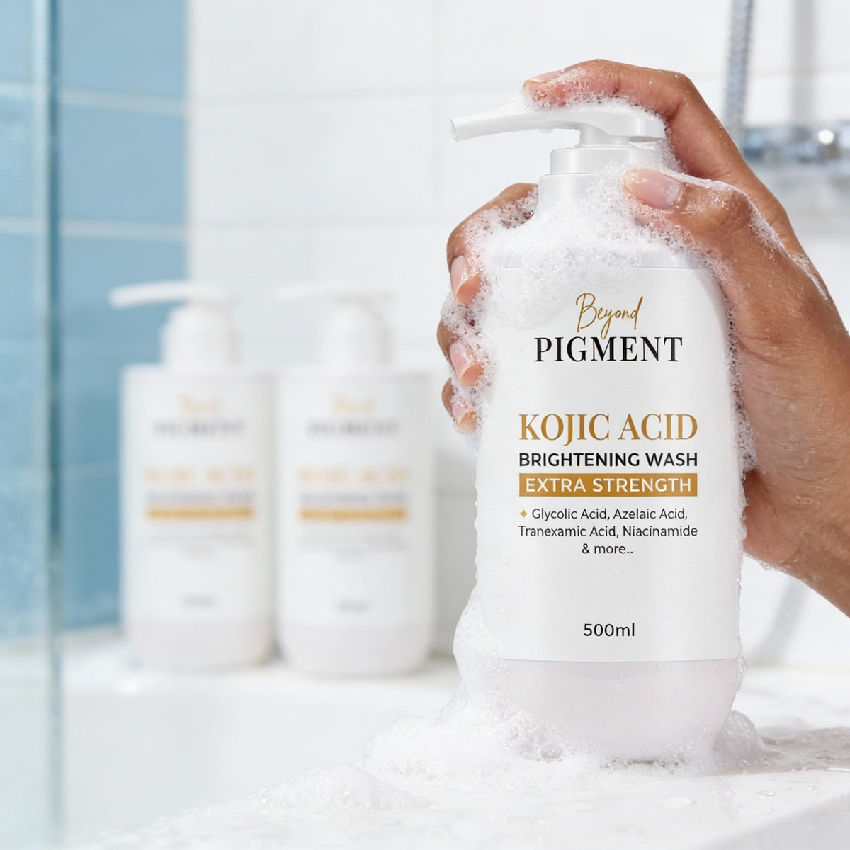 Kojic Acid Brightening Wash – Extra Strength
